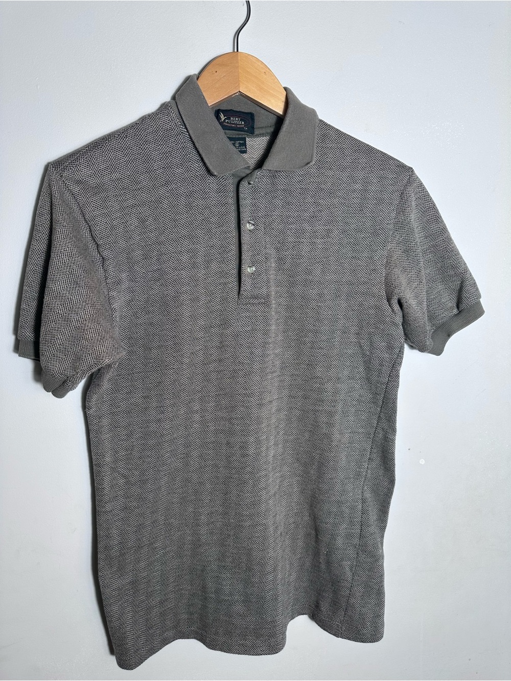 Vintage Bert Pulitzer Short-Sleeve Polo Cotton Shirt